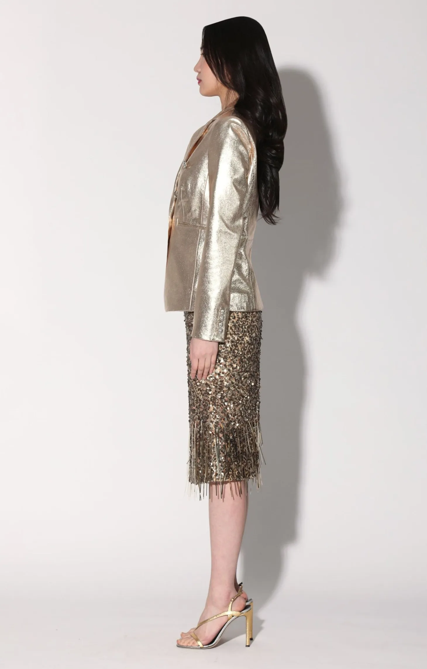 Marley Blazer, Gold-Leather>Walter Baker Flash Sale