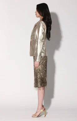 Marley Blazer, Gold-Leather><noscript><img width=