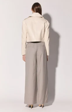 Milan Jacket, Oyster-Leather><noscript><img width=