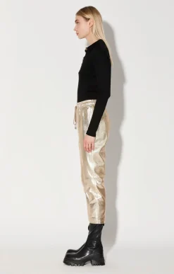 Minh Jogger, Gold-Leather><noscript><img width=