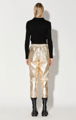 Minh Jogger, Gold-Leather><noscript><img width=