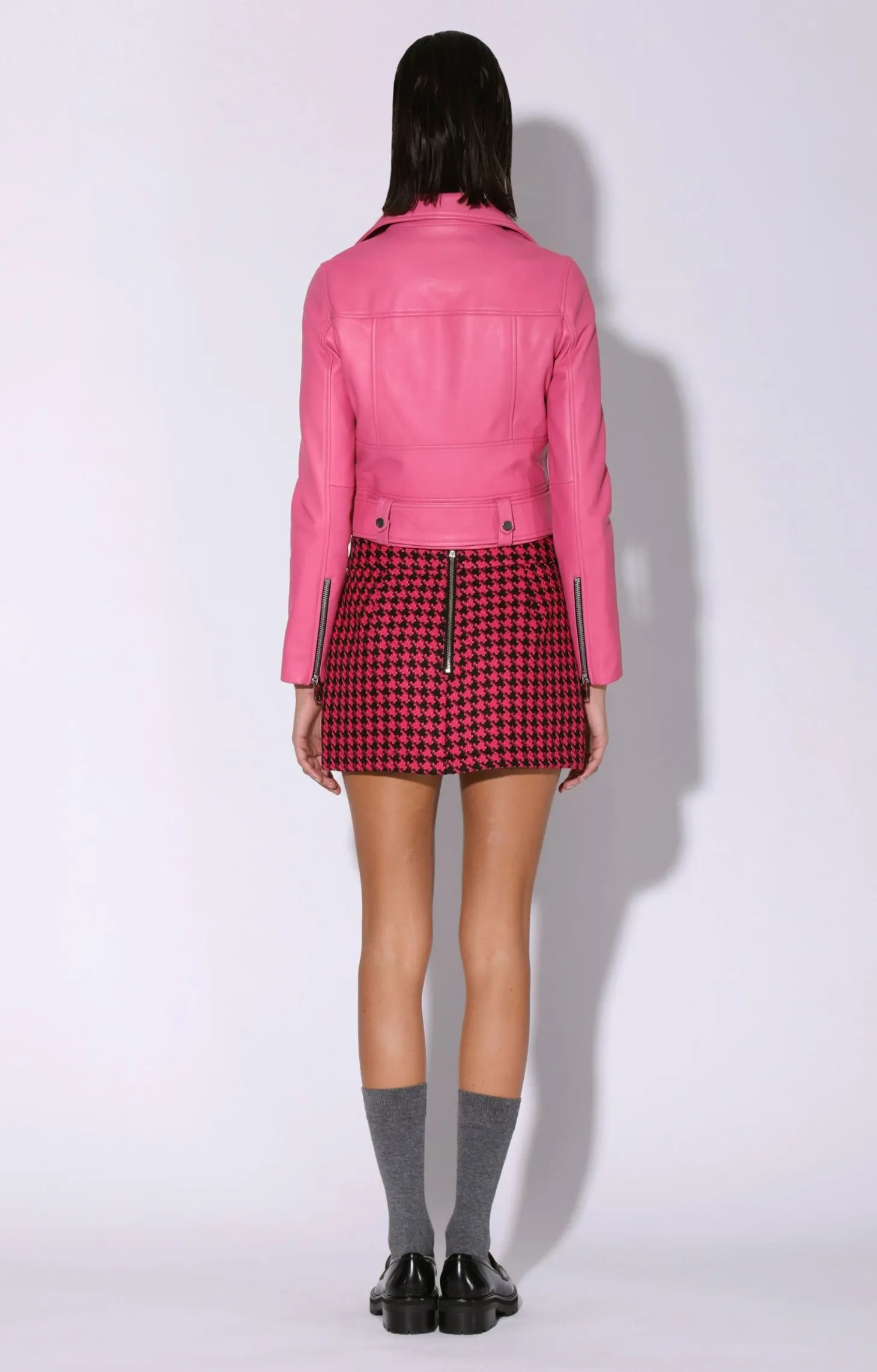 Nicole Jacket, Candy-Leather>Walter Baker Cheap