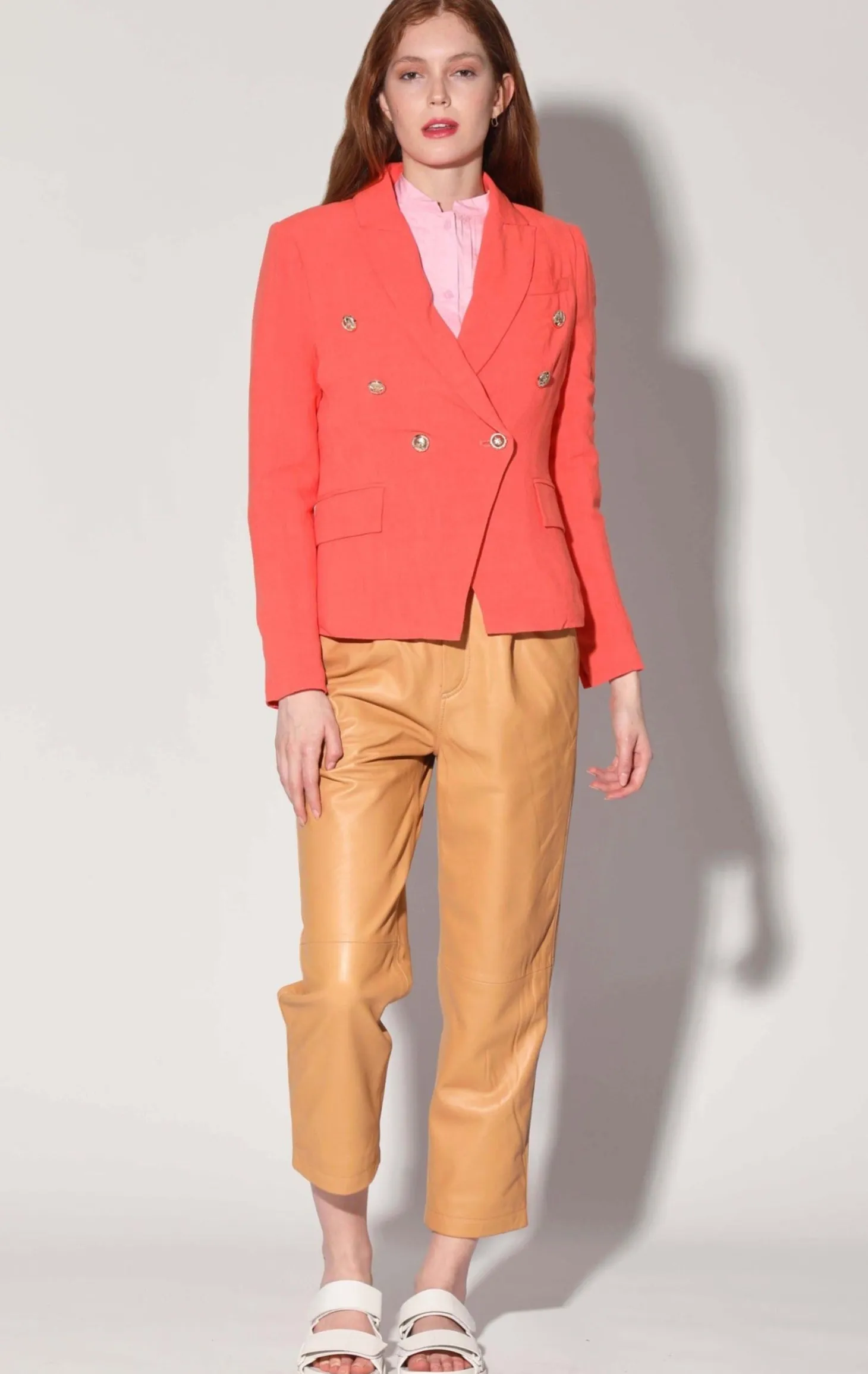 Phelps Blazer, Papaya>Walter Baker Fashion