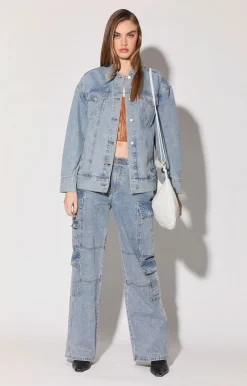 Raelynn Jacket, Light Wash>Walter Baker Flash Sale