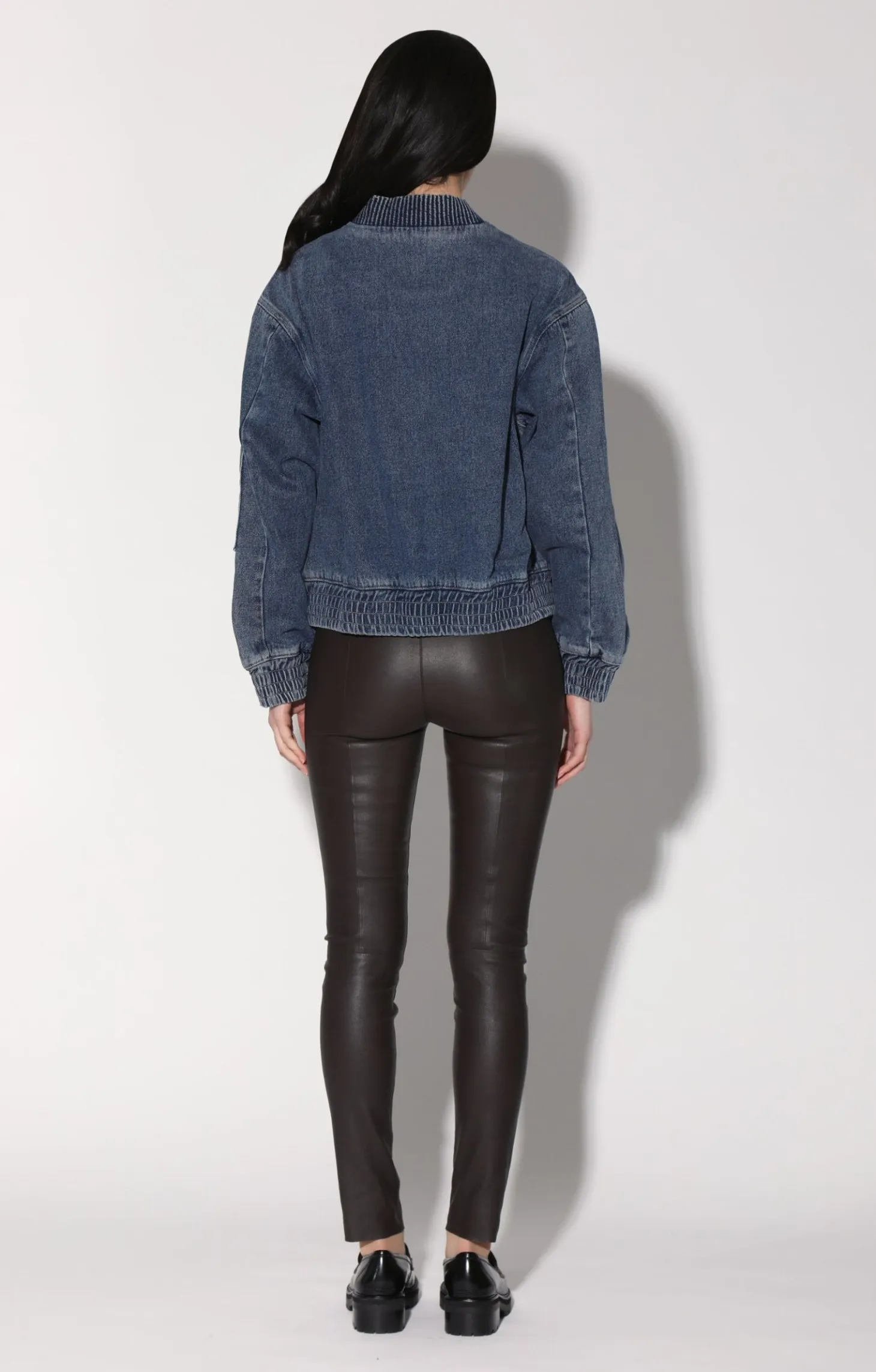 Sadey Jacket, Dark Wash>Walter Baker New