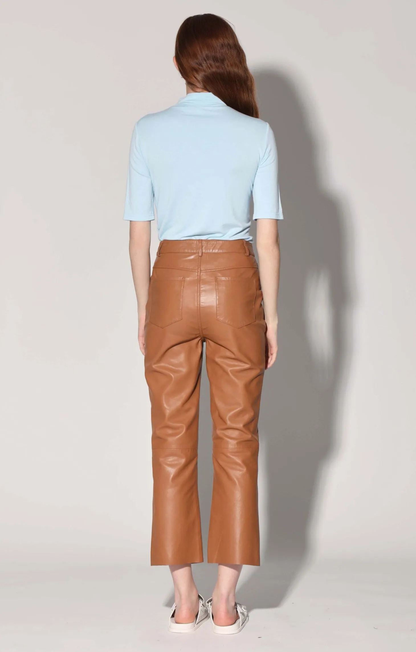Selma Pant, Camel-Leather>Walter Baker Sale