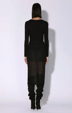 Stefana Skirt, Black><noscript><img width=