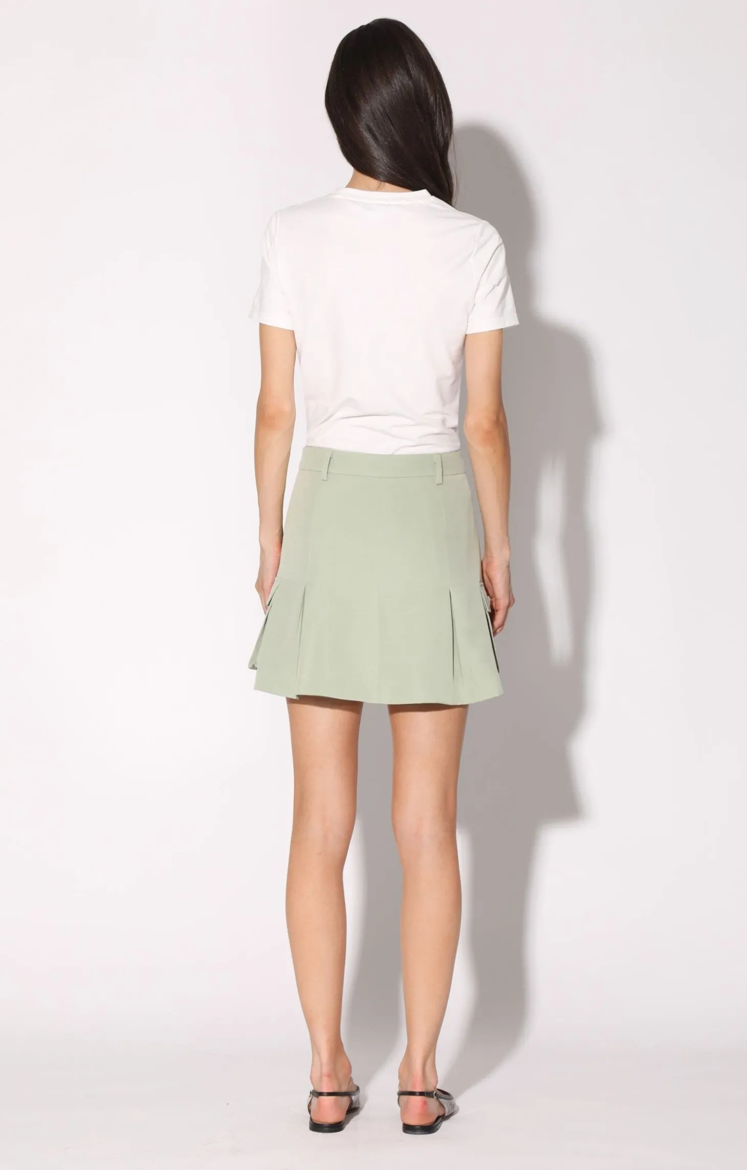 Thalia Skirt, Jade>Walter Baker Outlet