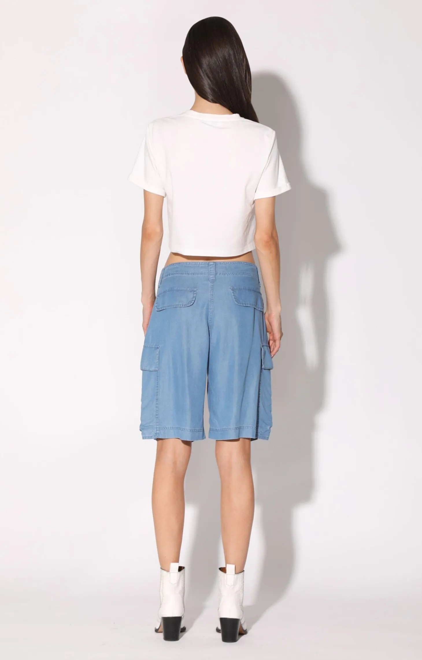 Theo Short, Medium Wash>Walter Baker Cheap