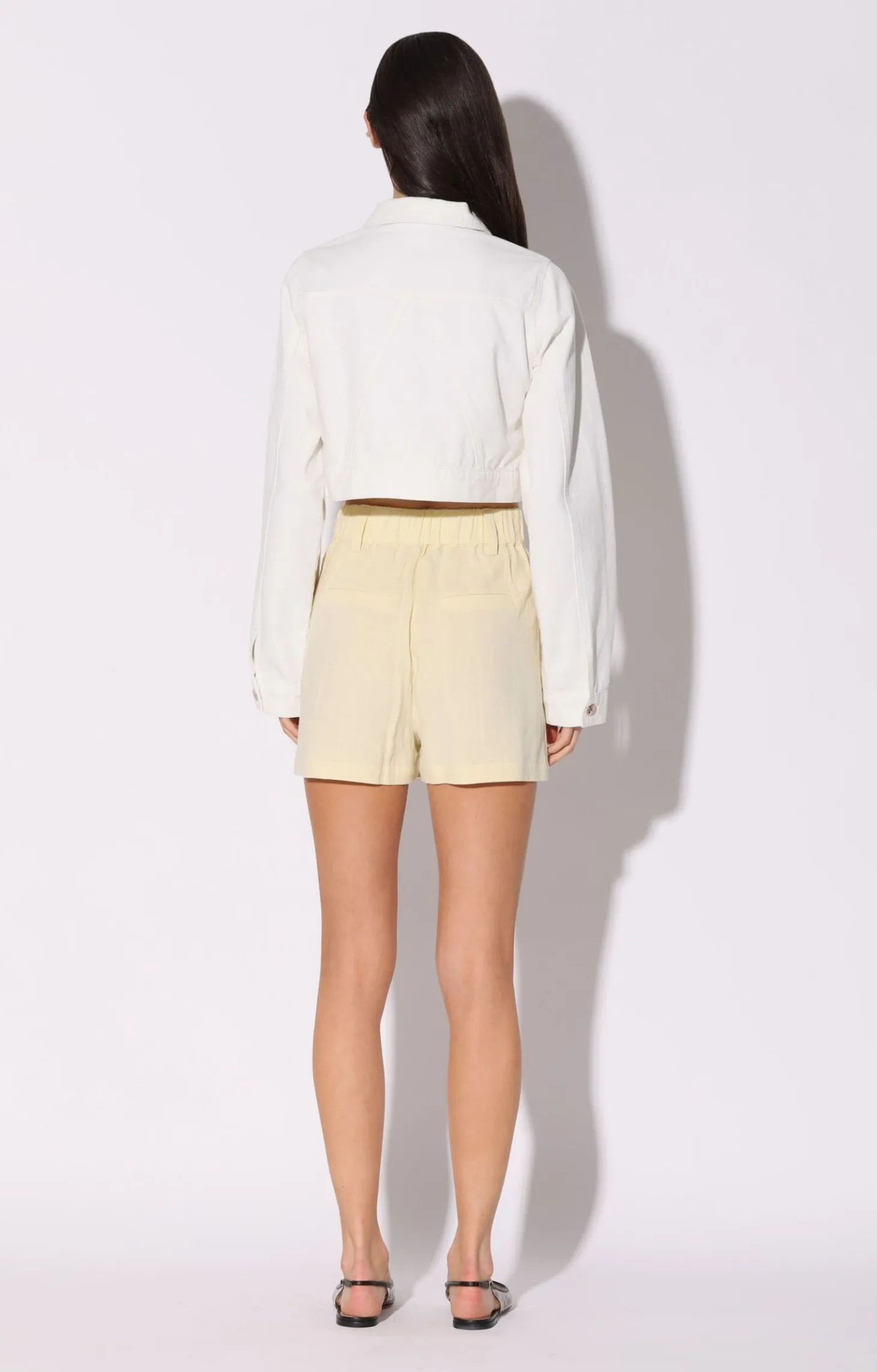 Tressa Jacket, White>Walter Baker Outlet