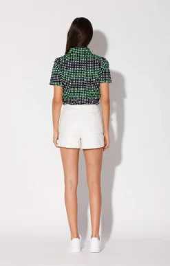 Trisha Top, Dot Mirage-Cotton Sateen><noscript><img width=