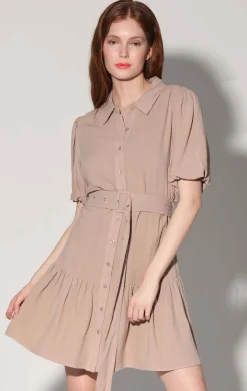 Tyanna Dress, Straw>Walter Baker Hot