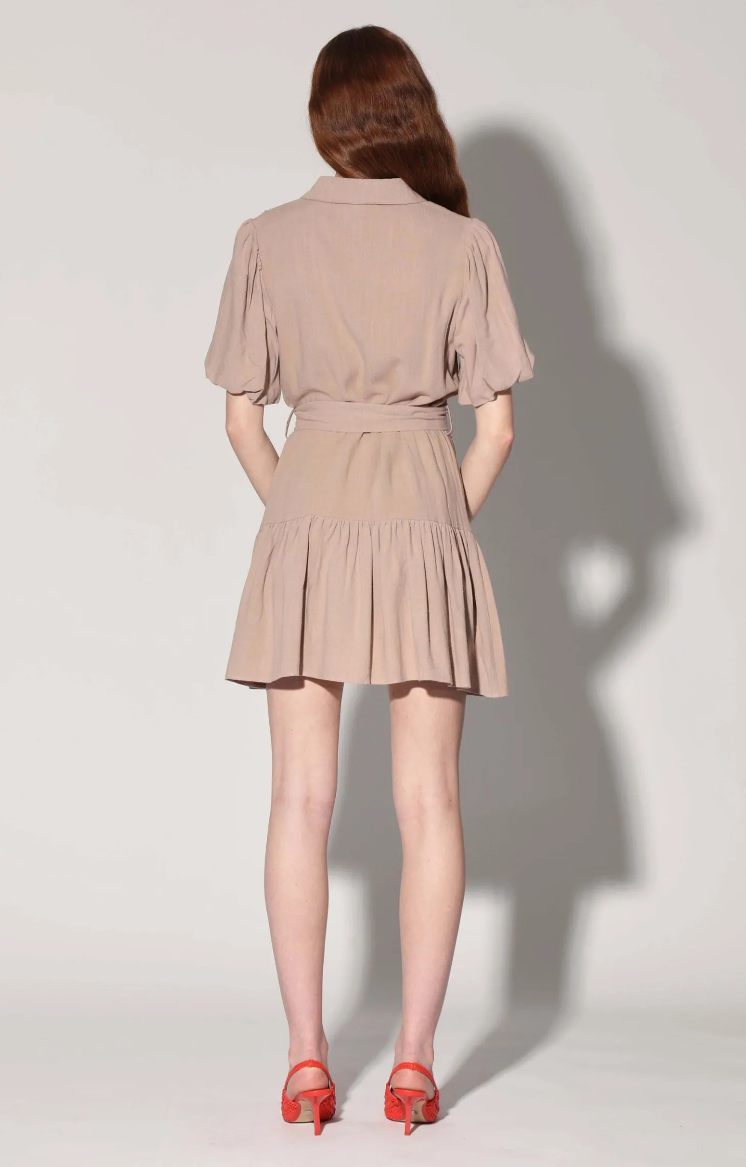 Tyanna Dress, Straw>Walter Baker Hot