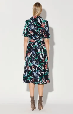 Valencia Dress, Midnight Tulip><noscript><img width=