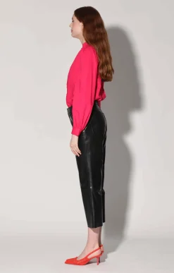 Venice Pant, Black-Leather><noscript><img width=