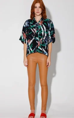 Veronica Top, Midnight Tulip>Walter Baker Clearance